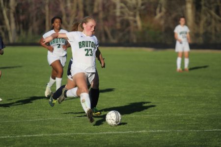 Kamree Barker scored Bruton's lone goal on Tuesday. (file photo)