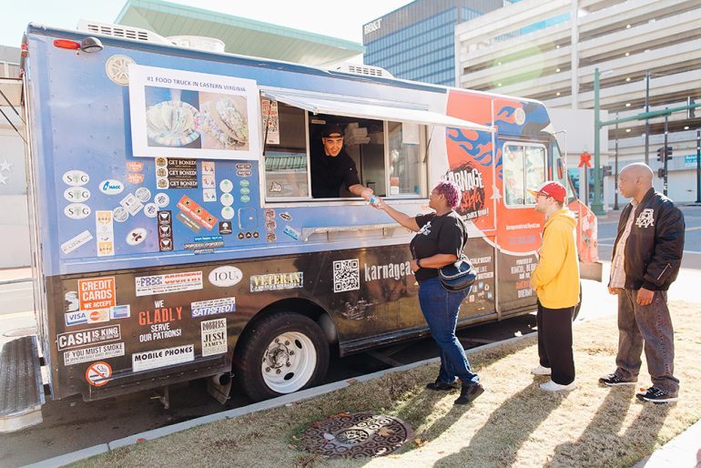 The Norfolk-based Karnage Asada is the first food truck to apply for a permit to operate regularly in York County. (Image courtesy of Karnage Asada)