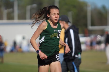 Clara Wincheski took first place in the 3,200-meter run. (file photo)