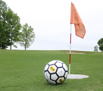 Kiskiack's footgolf course is one of 10 sanctioned courses in Virginia. (Ty Hodges/WYDaily)