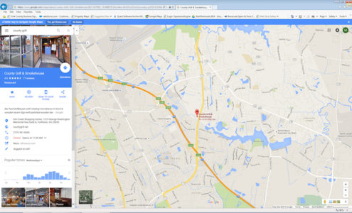 The York County Economic Development Authority is offering grants for businesses to participate in Google Virtual Tour to enhance exposure on the leading search engine. (Image courtesy of York County and Google)