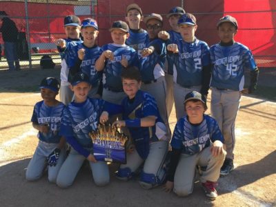 Virginia Venom's U10 baseball team poses together after winning the Capital City Invitational. (Photo courtesy of Chris Page)