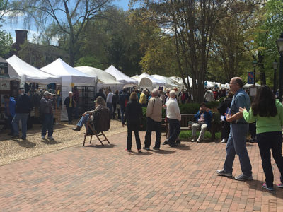 More than 170 local artists will be featured Sunday at the Junior Woman's Club of Williamsburg's Art on the Square, a fundraiser for local community art initiatives. (Photo courtesy Junior Woman's Club of Williamsburg)