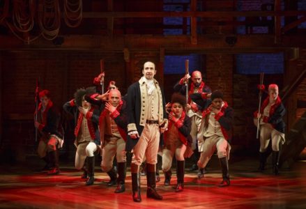The Broadway show "Hamilton" has spurred a new interest in Alexander Hamilton. (Photo courtesy of Joan Marcus/Atlantic Records)