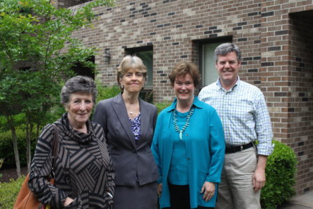 Williamsburg Community Foundation elected six new trustees for 2016-2017. Pictured here are Kate Slevin, Michele Orabona, Linda Caviness, and Kendall Kerby. Not pictured: Wilma Sharp and Sterling Nichols. (Courtesy Williamsburg Community Foundation)