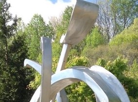 A new sculpture by Gregory Johnson will be installed in the arts district during late July or early August. (Courtesy the City of Williamsburg)