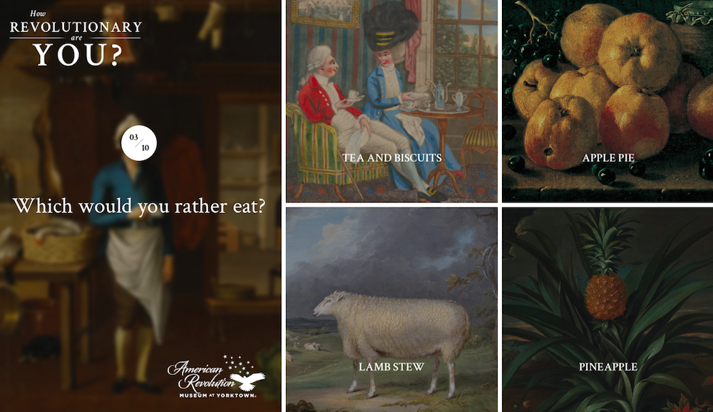 A new quiz from the Jamestown-Yorktown Foundation matches players with their Revolutionary kindred spirit. (Courtesy Jamestown-Yorktown Foundation)