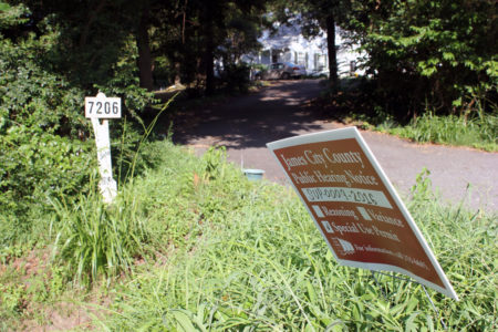 The Dillon family home, located at 7206 Merrimac Trail, has become the linchpin in a dispute between James City County and users of the residential lodging site Airbnb. (Adrienne Berard/WYDaily)