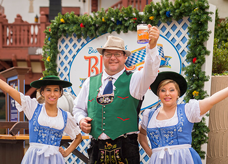 The third-annual Bier Fest will return to Busch Gardens for three weekends in September. (Courtesy Busch Gardens)
