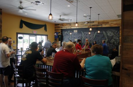 Brass Cannon Brewing Company re-opened its brewery and tasting room in a new Williamsburg location Saturday. (Adrienne Berard/WYDaily)