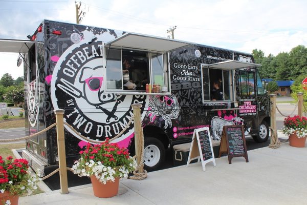 The Offbeat Eats food truck was created by Jason and Jon Wade of Two Drummers Smokehouse in James City County. (Kirsten Petersen/ WYDaily)