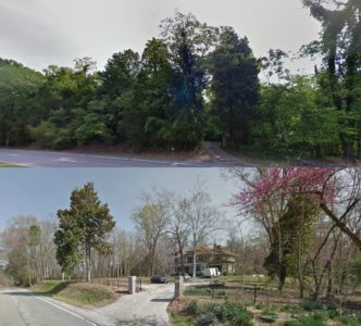 Street-view photographs of the property provided by Charles "Spence" Witten.
