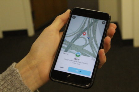 Waze gives its users the ability to report real-time traffic incidents on the road. (Justin Belichis/SouthsideDaily)