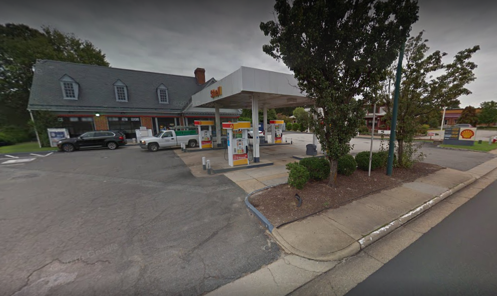 Richmond Road Shell Station (Courtesy Google Maps)