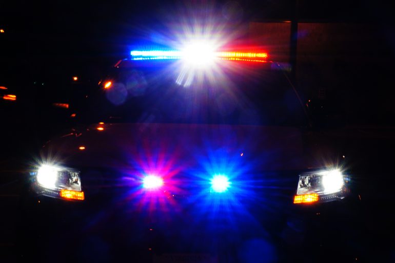 A Williamsburg Police cruiser at night. (WYDaily file)