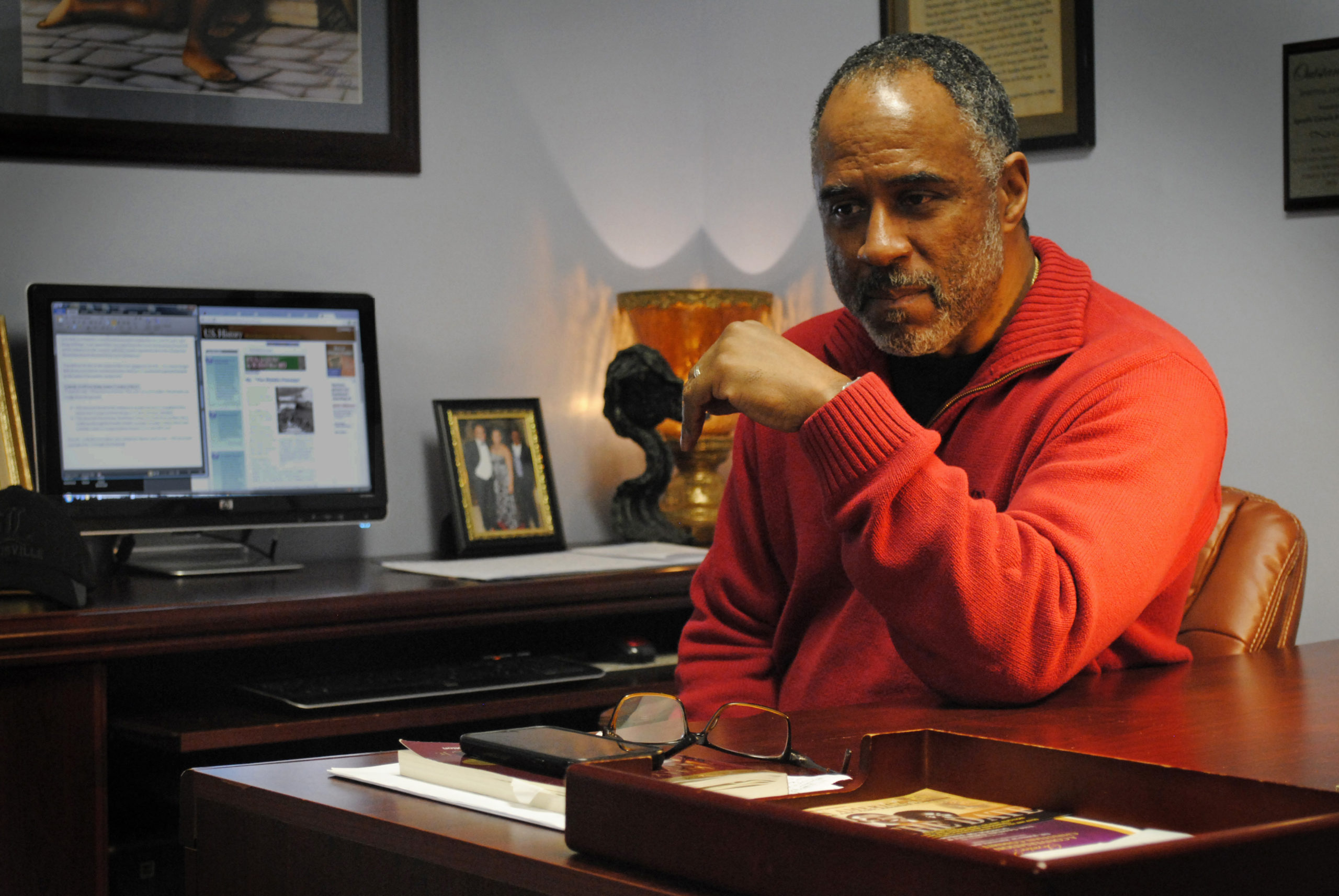 Rev. Corwin Hammond is a pastor at Chickahominy Baptist Church in Toano and has been working iwth law enforcement to "maintain a relationship of respect and dignity" with the black community. (Sarah Fearing/WYDaily)