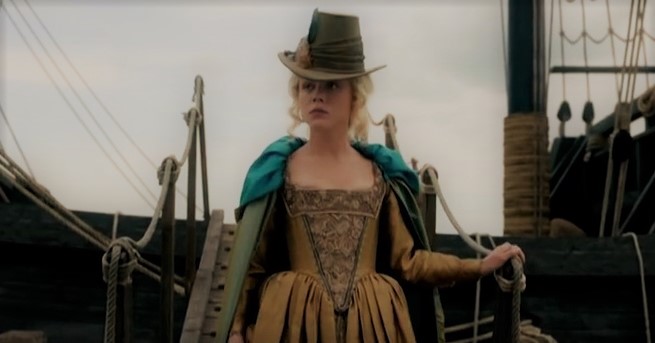 A forthcoming television series, set in Jamestown, centers on the story of young women sent to the colony in 1619 to serve as planters' wives. (YouTube/SKY 1)