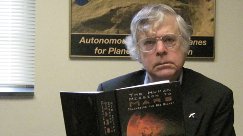 Joel Levine, a professor at William and Mary, he was an employee of NASA for 41 years before retiring five years ago. (Joseph McClain/W&M News)