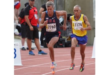 World champion runner and Colonial Road Runners Board of Directors member Stephen Chantry (Courtesy Stephen Chantry)