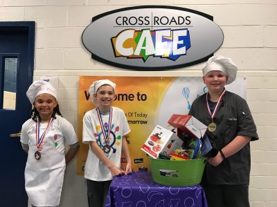 Thursday night's winners, from left to right: Dream George (third place) Cole White (second place) Mason Gay (first place) (Steve Roberts, Jr. WYDaily)