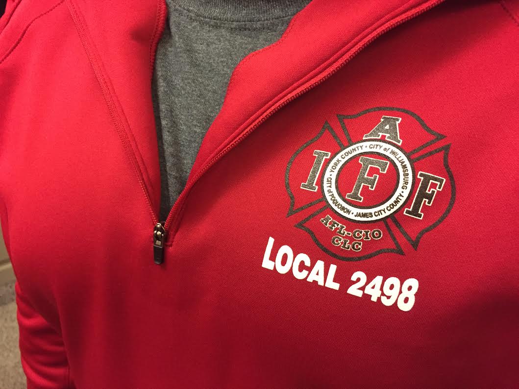 Over 20 firefighters flocked to the Feb. 21 Board of Supervisors meeting to make a statement about staffing in Fire & Life Safety. (Sarah Fearing/WYDaily)