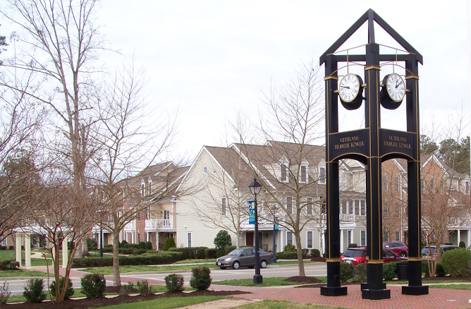 Veteran Tribute Tower (Courtesy James City County)