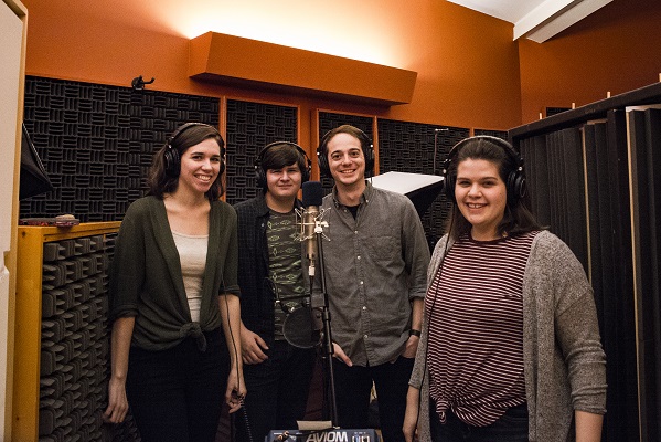 The American Train Collective records its debut album. Photos courtesy Matt Fattal