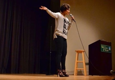 Isaura Ramirez, a native of Puerto Rico who spent 13 years in the Army before being medically discharged in 2014, was among the first to graduate from Armed Services Arts Partnership’s Comedy Bootcamp class two years ago. (Courtesy Isaura Ramirez)