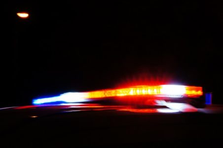 A Williamsburg Police Department cruiser at night (Steve Roberts, Jr/WYDaily)