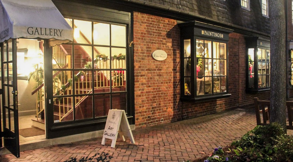 The Williamsburg Art Gallery in Merchants Square was named the best gallery in Virginia by the American Art Awards. (Courtesy Google)