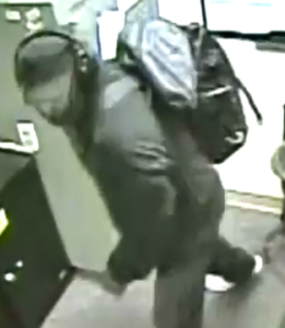 Police are searching for a masked man who they believe burglarized a Martin’s Food Market in James City County. (Courtesy JCC)
