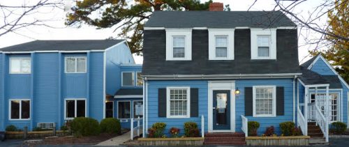 The newly renovated Blue Building. (Photo courtesy of WCAC)
