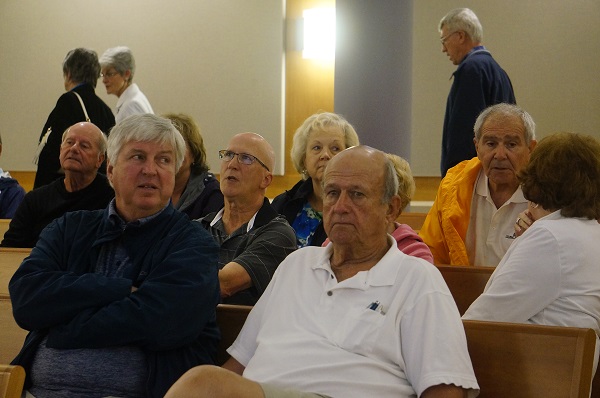 Residents of Colonial Heritage came to a James City County Board of Supervisor's work session to voice their discontent with county gun laws. (Steve Roberts, Jr/WYDaily)