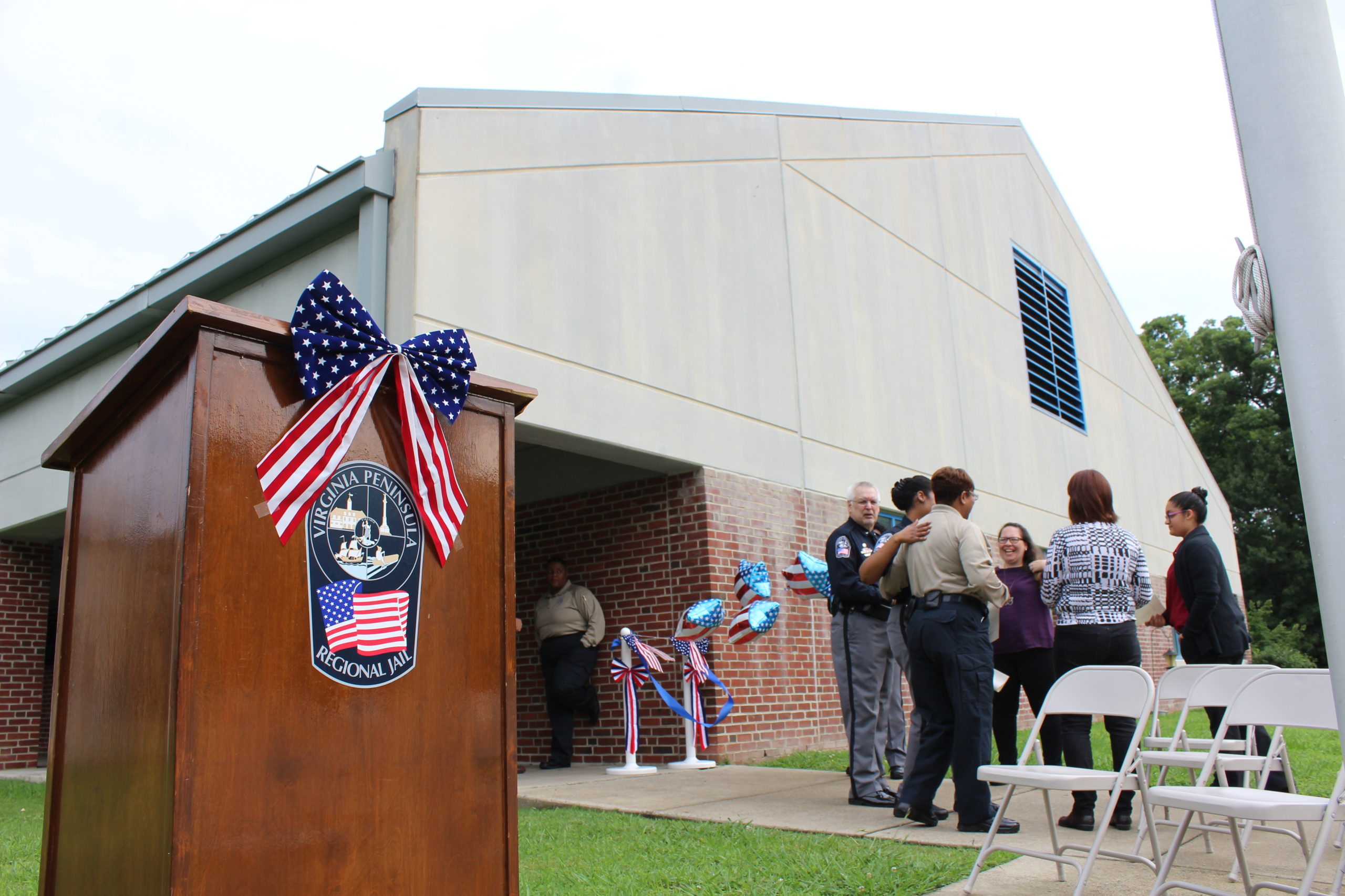The Virginia Peninsula Regional Jail celebrated its 20th anniversary with a ribbon cutting ceremony June 21, 2017. (Sarah Fearing/WYDaily)