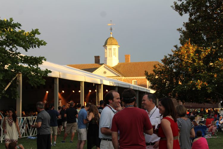 Funhouse Fest packed Colonial Williamsburg in 2017. (Steve Roberts/WYDaily)