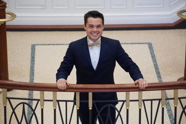 Nathan Kaw-uh in his prom tux. (Courtesy Karese Kaw-uh)