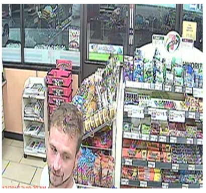 Williamsburg Police are looking for three men they believe stole several items – including a charity donation jar – from a 7-Eleven. (Courtesy Williamsburg Police)