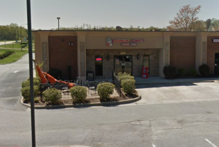 A man is facing charges after he allegedly tried to run over another man in front of a York County Dunkin Donuts. (Courtesy Google Maps)