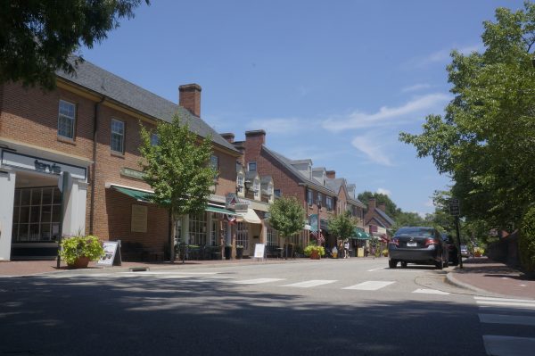 Prince George Street in downtown Williamsburg. (Steve Roberts, Jr./WYDaily)