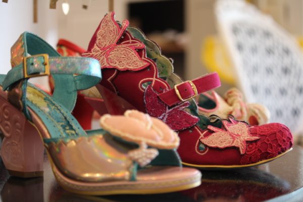 Rolston says shoes have truly changed her life, turning obstacles (her stomach condition) into new opportunities (owning The Shoe Attic).