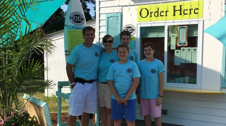 The Ware family opened SnoMania Island in Toano barely two weeks ago. (Courtesy SnoMania Island)