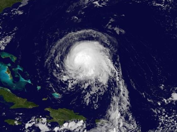 Tropical Storm Jose, which is forecast to return to Category 1 Hurricane status this weekend, reversed its path once again. The storm is slowly moving northwest but is not projected to make landfall in the Historic Triangle. (Courtesy NOAA National Hurricane Center)