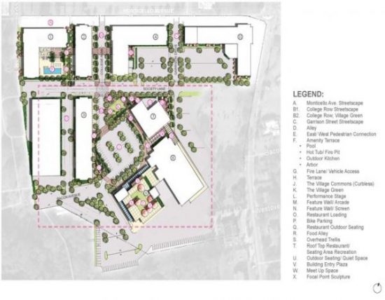 Designs for Midtown Row. (Courtesy Broad Street Realty)