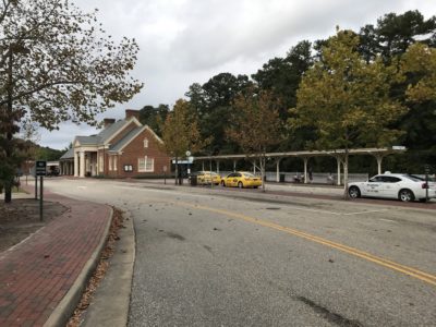Williamsburg police were called to the Transportation Center, located at 468 North Boundary Street, around 1:35 p.m. Friday after a maintenance worker reported a “racist message” written on a tree with marker. (Steve Roberts Jr./WYDaily)