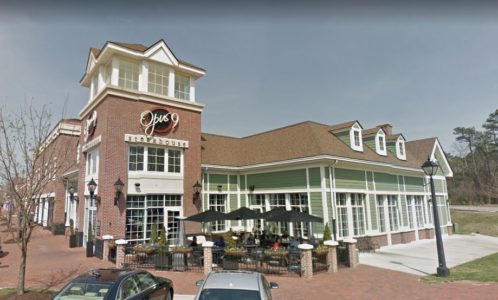 The Opus 9 Steakhouse in New Town sustained $60,000 in damage over the weekend after a person entered the building overnight and broke bottles of alcohol, tables, chairs and tableware, police said. (Courtesy Google Maps)