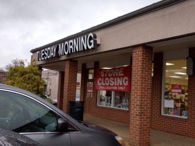 The Tuesday Morning in the Williamsburg Shopping Center. (Andrew Harris/WYDaily)