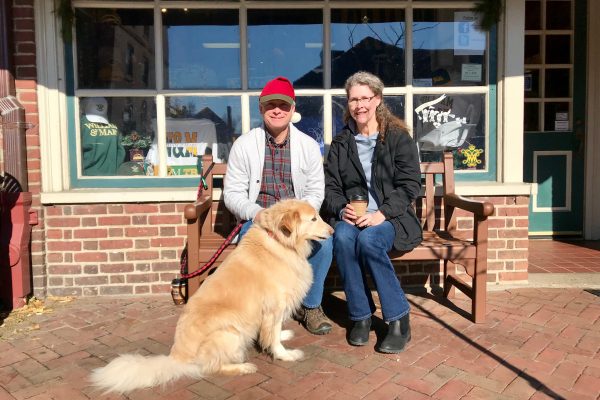 Jeff and Suzanne Jackson said they were wary of changes to Net Neutrality. (Steve Roberts, Jr./WYDaily)