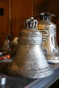 The bell was completed in Sunderlin's foundry. (Courtesy Michael Lavin/Jamestown Rediscovery)