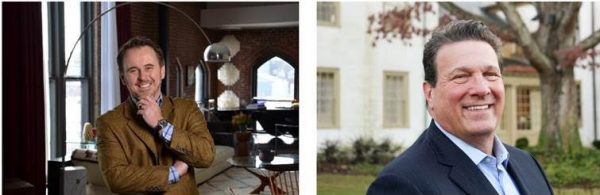 Executive Director and Senior Vice President, Core Operations Ghislain d’Humières (left) and Senior Vice President of Hospitality Paul Scott. (Courtesy photos/ Chris Humphries and Colonial Williamsburg)