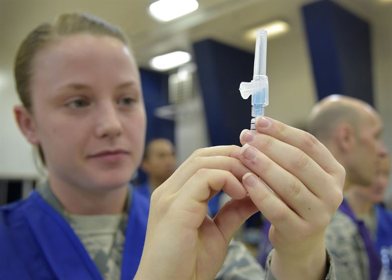 Virginia Health officials are warning Williamsburg residents to get their flu shots before it's too late.(Courtesy photo/U.S. Air Force)